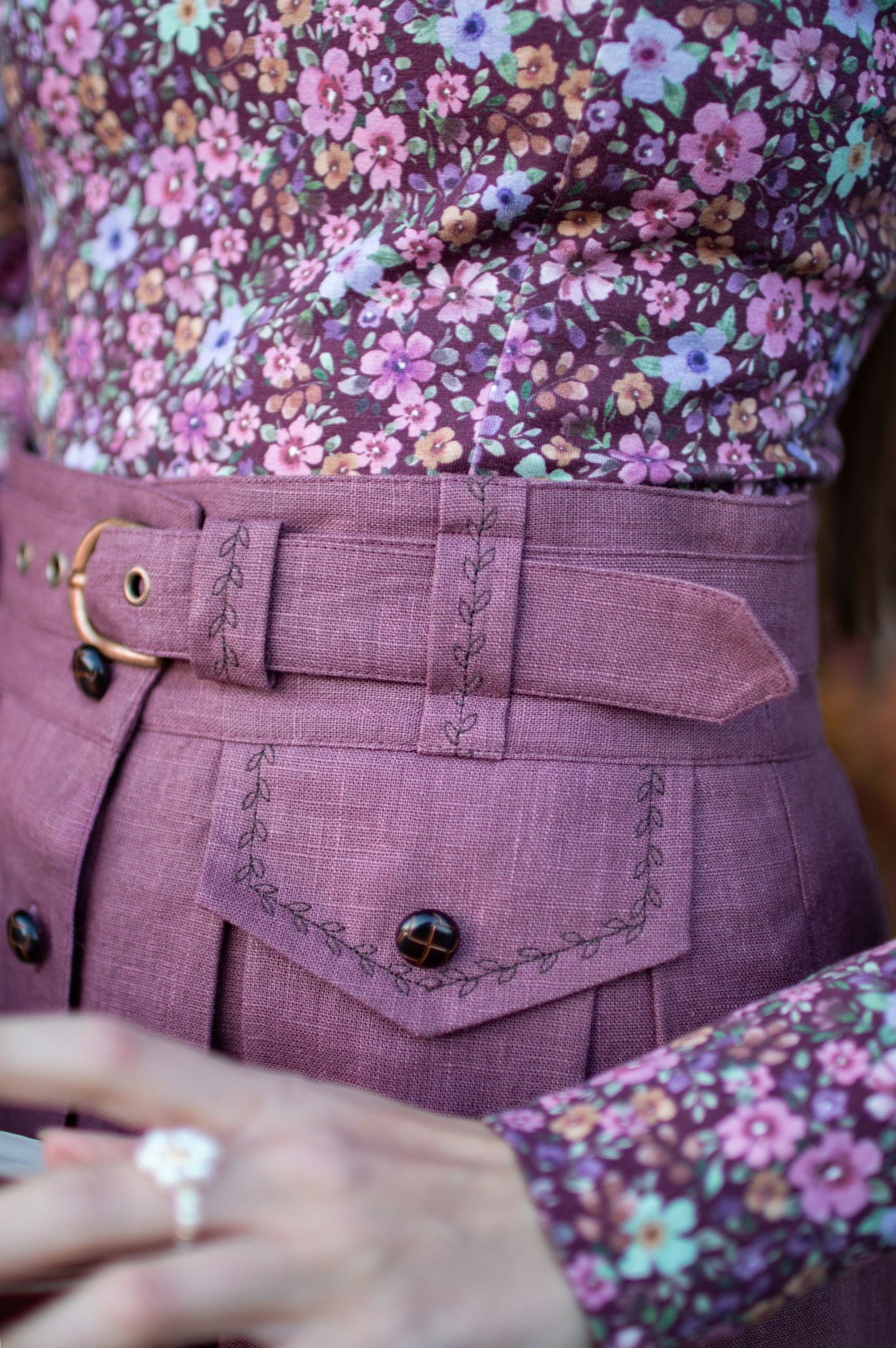 Cecilia Old Purple I Harriet 18